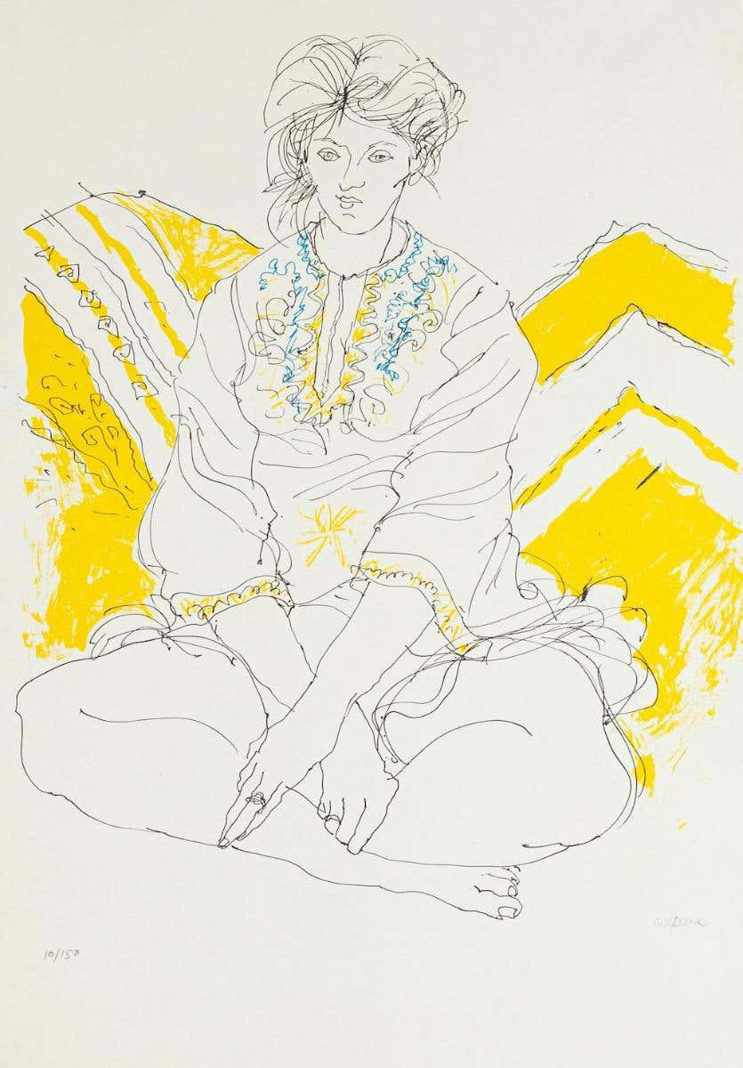 Sergio Barletta, Seated Woman Sergio Barletta, Seated Woman