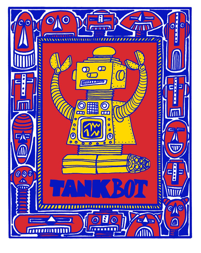Hervé Di Rosa, Tankbot Hervé Di Rosa, Tankbot