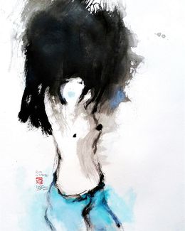 Painting, Un instant, je me change 2, Sounya Whang