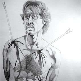 Fine Art Drawings, Saint Sébastien, Kosta Kulundzic