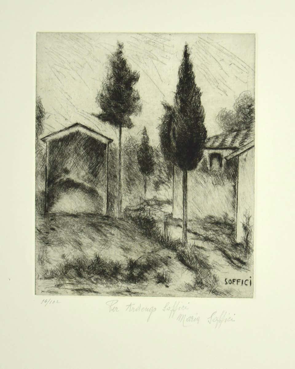 Ardengo Soffici, Poggio a Caiano Ardengo Soffici, Poggio a Caiano