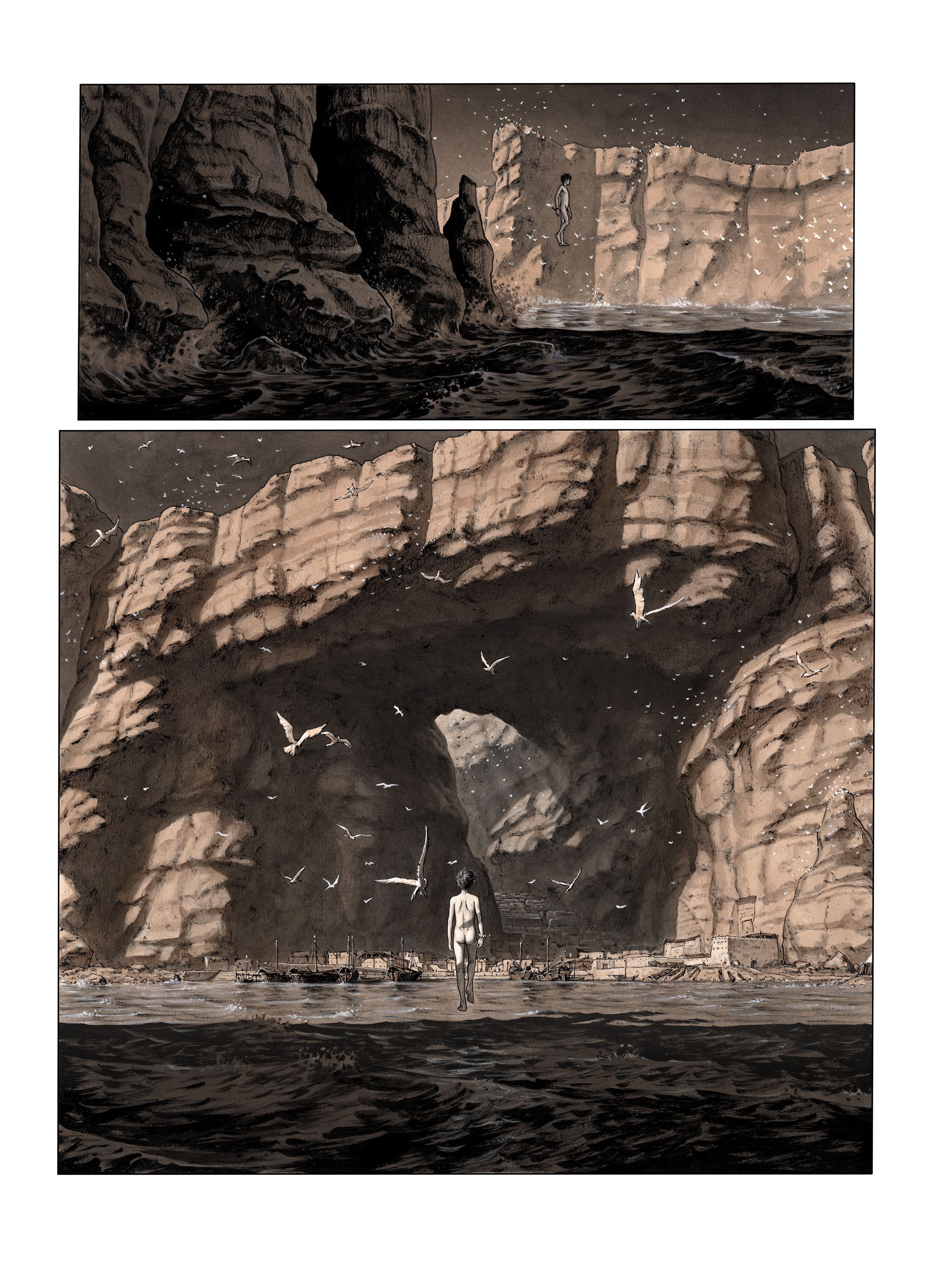 Eric Bourgier, Servitude, Tome 6, Planche 2 Eric Bourgier, Servitude, Tome 6, Planche 2