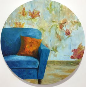 Gemälde, Papier fleuri, Laurelle Bessé