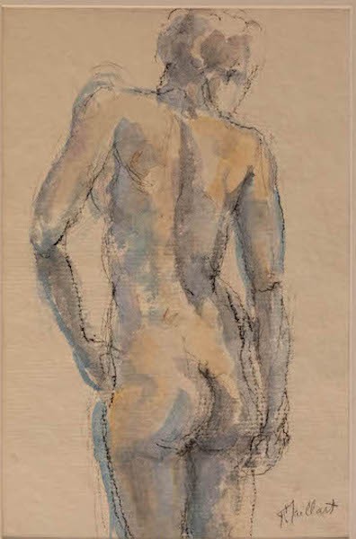 Frédérique Maillart, Nu de dos Frédérique Maillart, Nu de dos