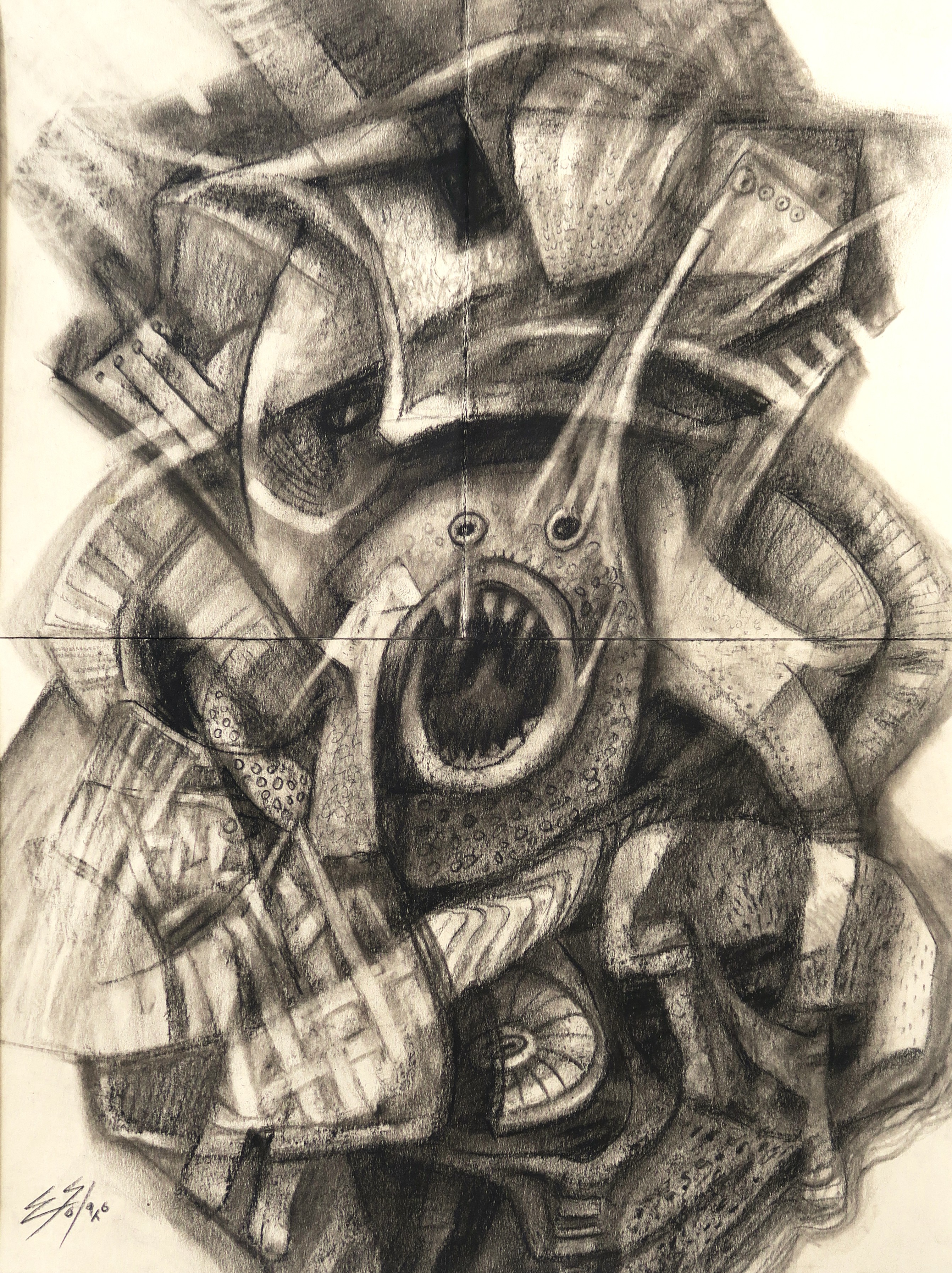 Ezequiel Solano, The scream Ezequiel Solano, The scream