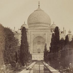 Fotografía, Taj Mahal Agra, Felice Beato