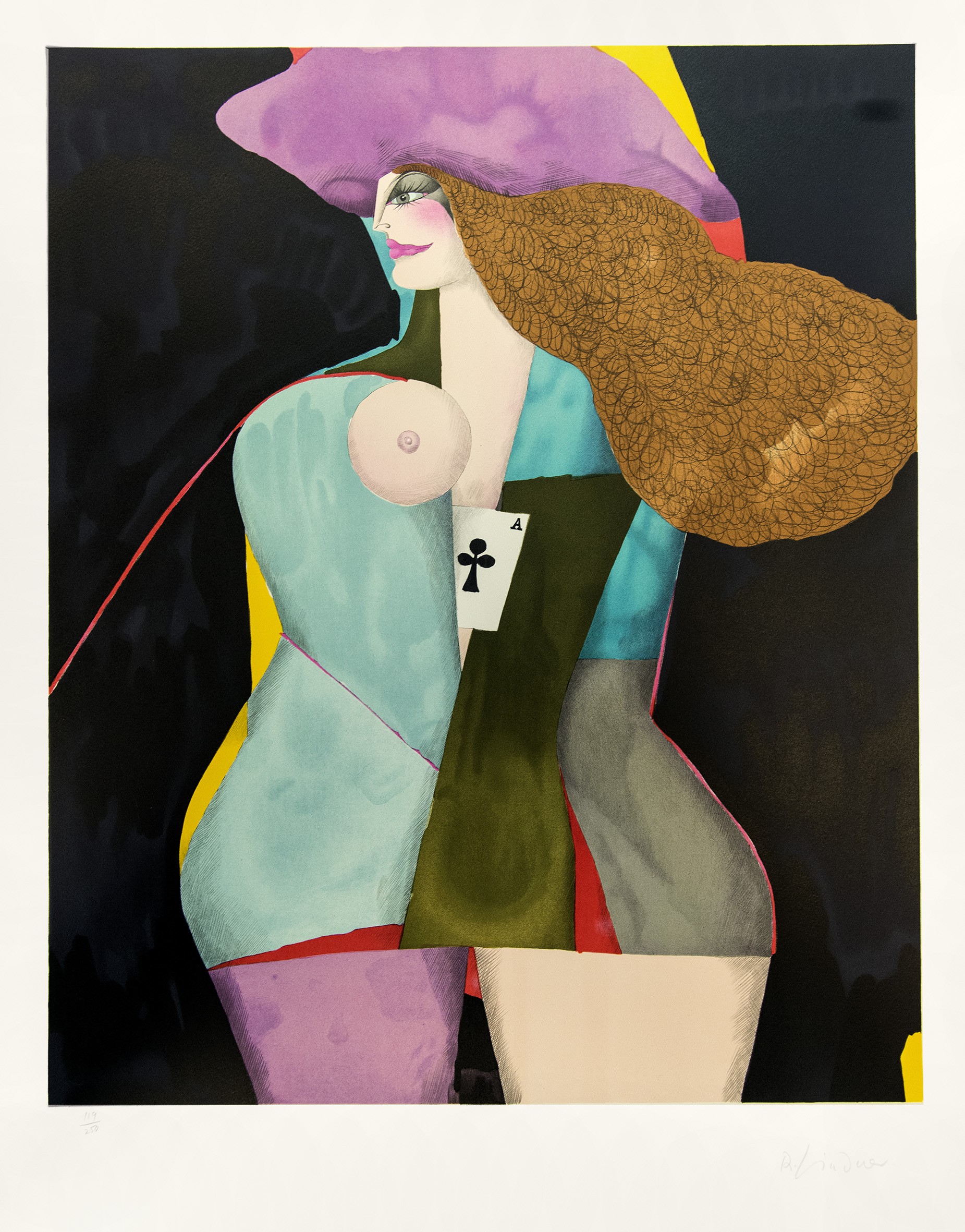 Richard Lindner, Ace of club Richard Lindner, Ace of club
