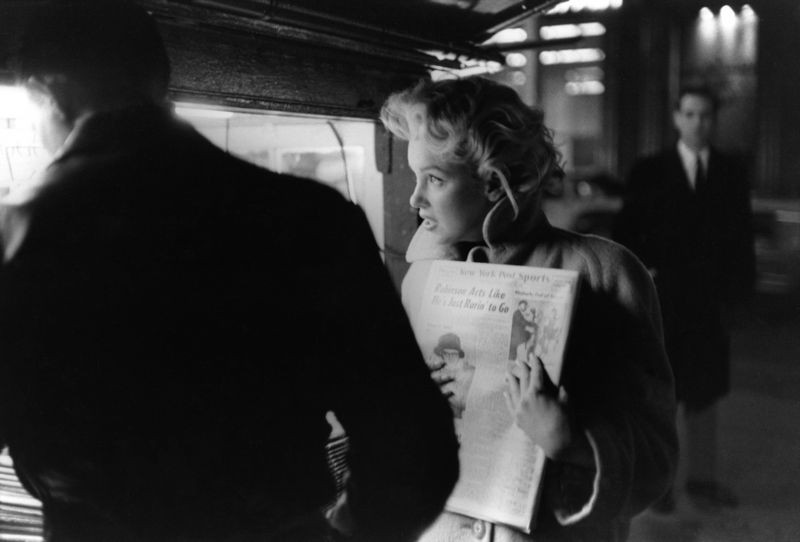 Ed Feingersh, Marilyn Gets The Paper Ed Feingersh, Marilyn Gets The Paper