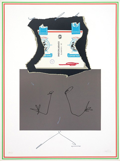 Antonio Saura, Jardin des nations-Carla Antonio Saura, Jardin des nations-Carla