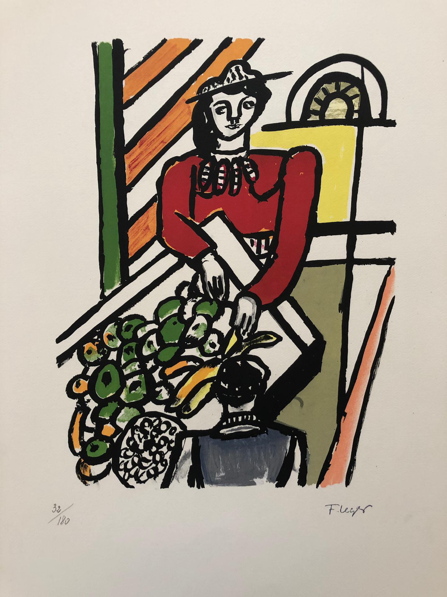 Fernand Léger, La marchande de quatre-saisons Fernand Léger, La marchande de quatre-saisons