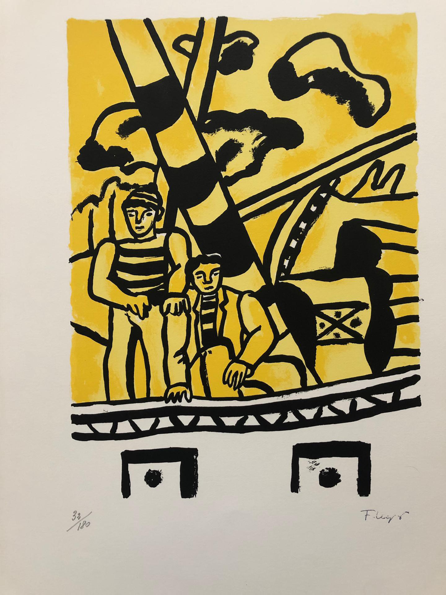 Fernand Léger, Le remorqueur jaune Fernand Léger, Le remorqueur jaune