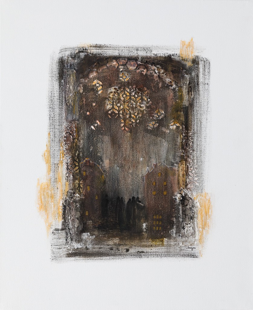Dominique Arzoumanian (Darzou), Fenêtre sur soi - série abstraction Dominique Arzoumanian (Darzou), Fenêtre sur soi - série abstraction