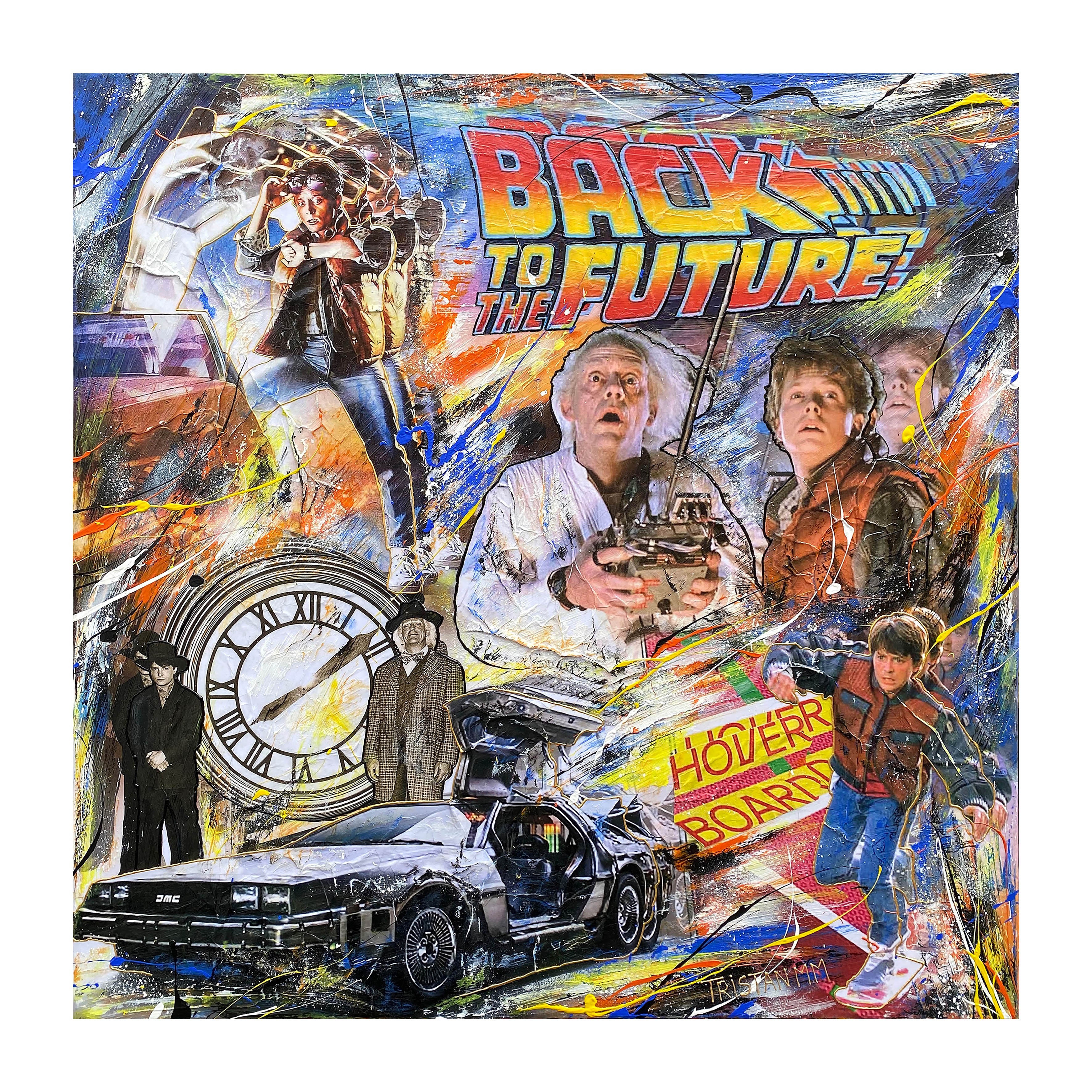 ▷ Back to the Future by Tristan MM, 2020, Print