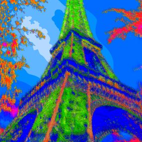 Photographie, Eiffel Tower, Francis Apesteguy