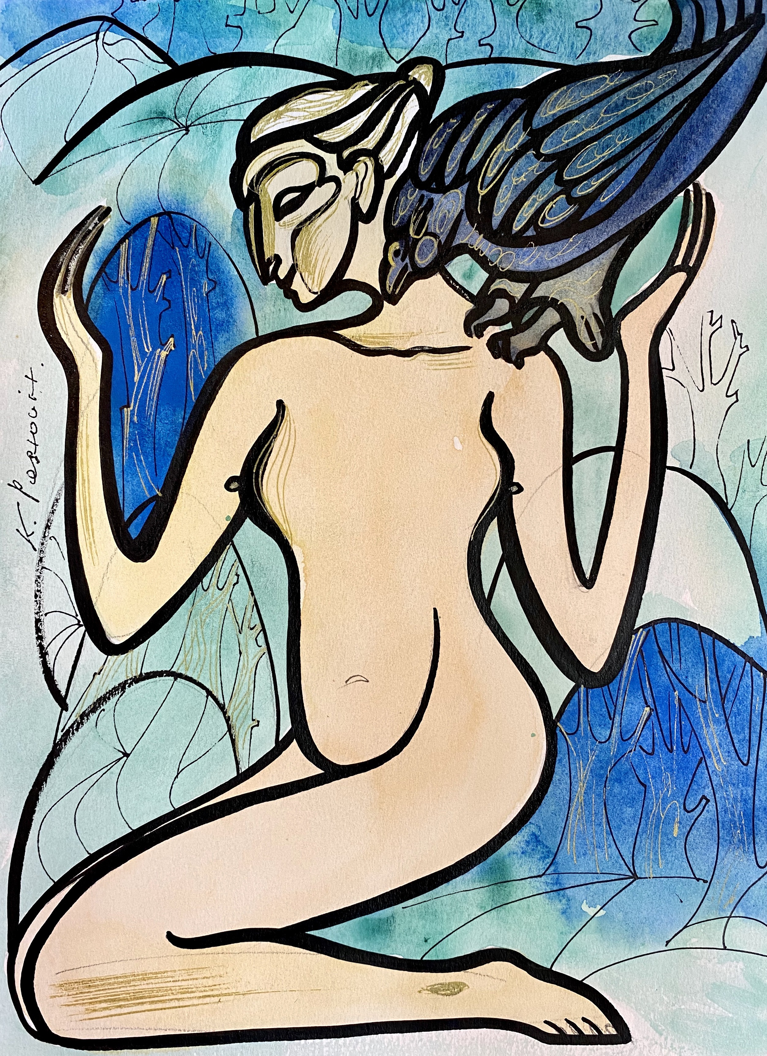 Kirill Postovit, A Girl In Blue Kirill Postovit, A Girl In Blue