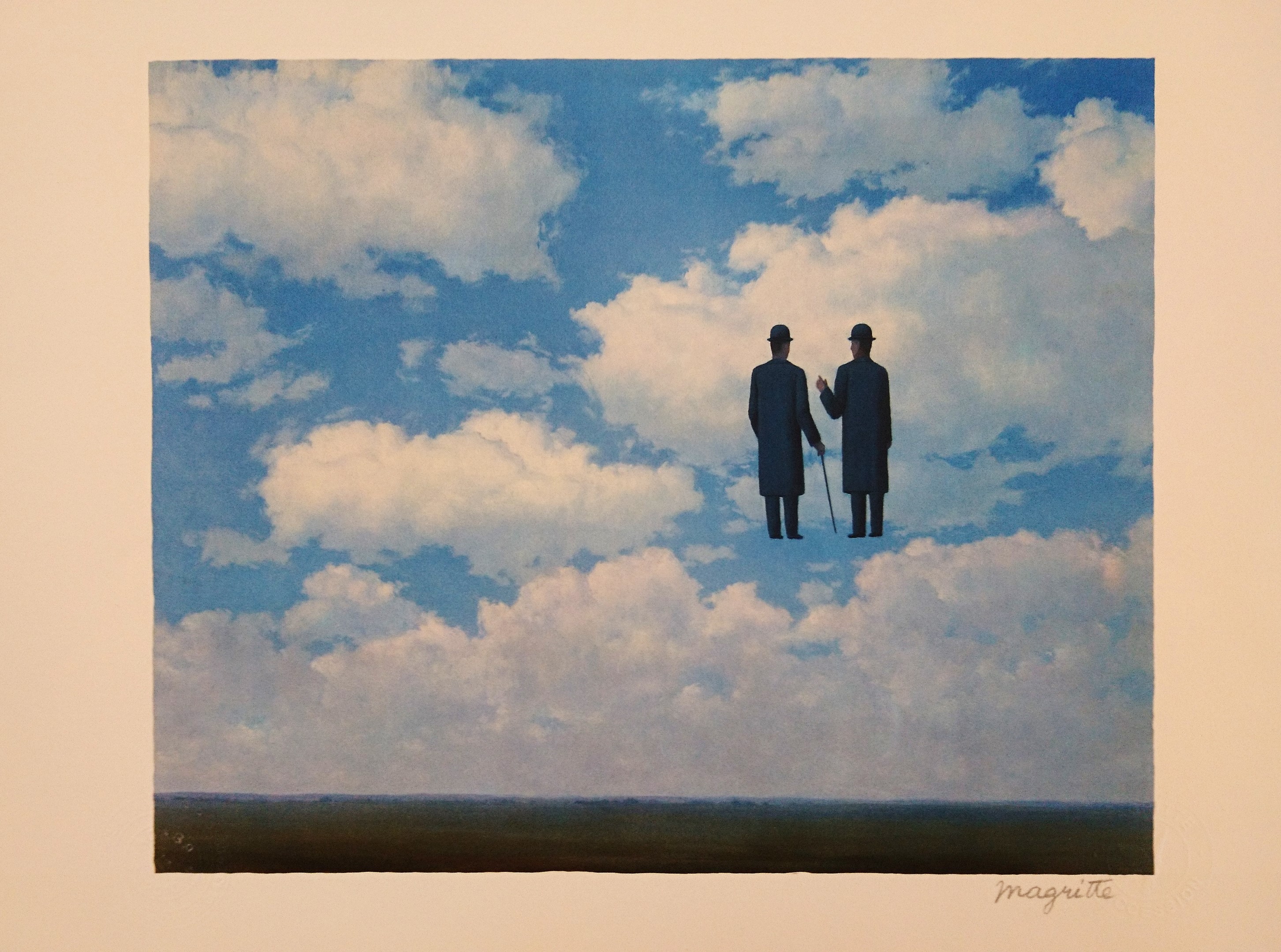 René Magritte, La Reconnaissance Infini René Magritte, La Reconnaissance Infini