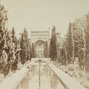 Fotografien, Athe Taj Mahal Gateway, Felice Beato
