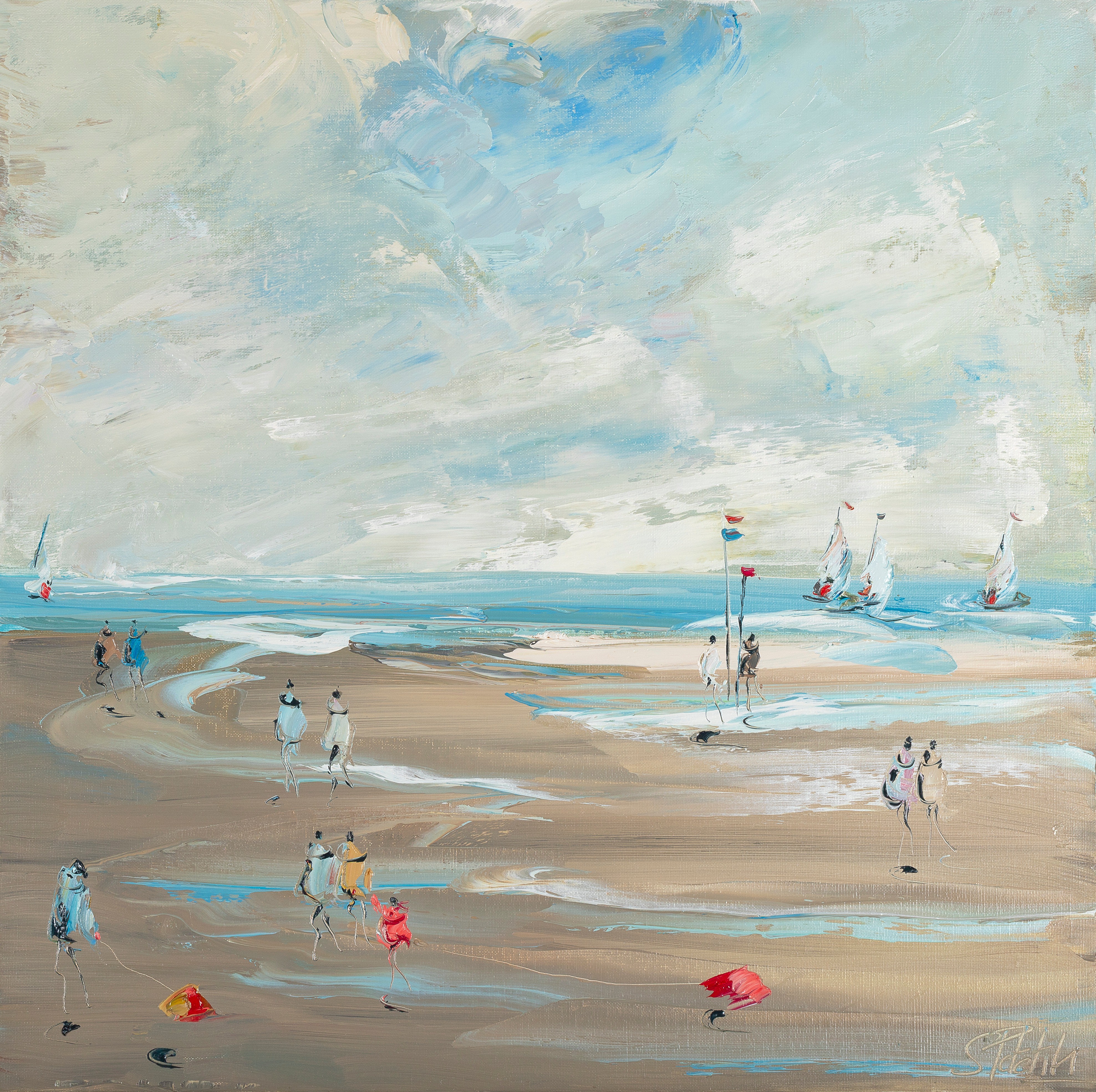 Sophie Petetin, PLAGE DE L'OUEST, DOUCE MAREE Sophie Petetin, PLAGE DE L'OUEST, DOUCE MAREE