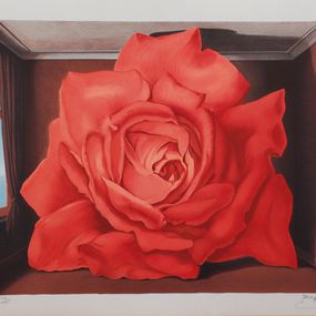 Print, Le Tombeau des Lutteurs, René Magritte