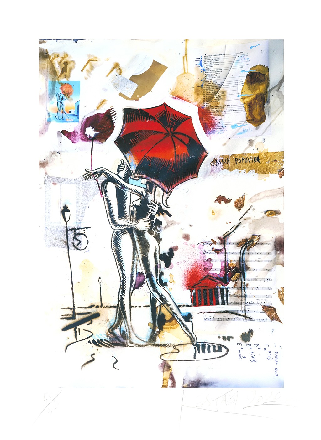 Mark Kostabi, Autumn Euphoria Mark Kostabi, Autumn Euphoria