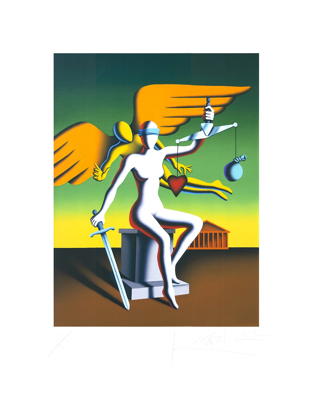Mark Kostabi, The Heart of the Matter Mark Kostabi, The Heart of the Matter