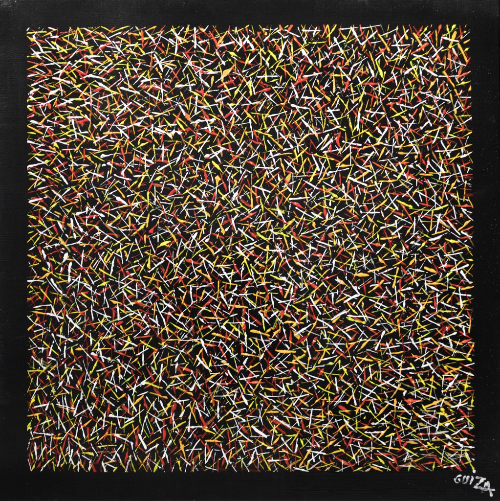 Ouiza Hamoudi, Sans titre - Série abstraction Ouiza Hamoudi, Sans titre - Série abstraction