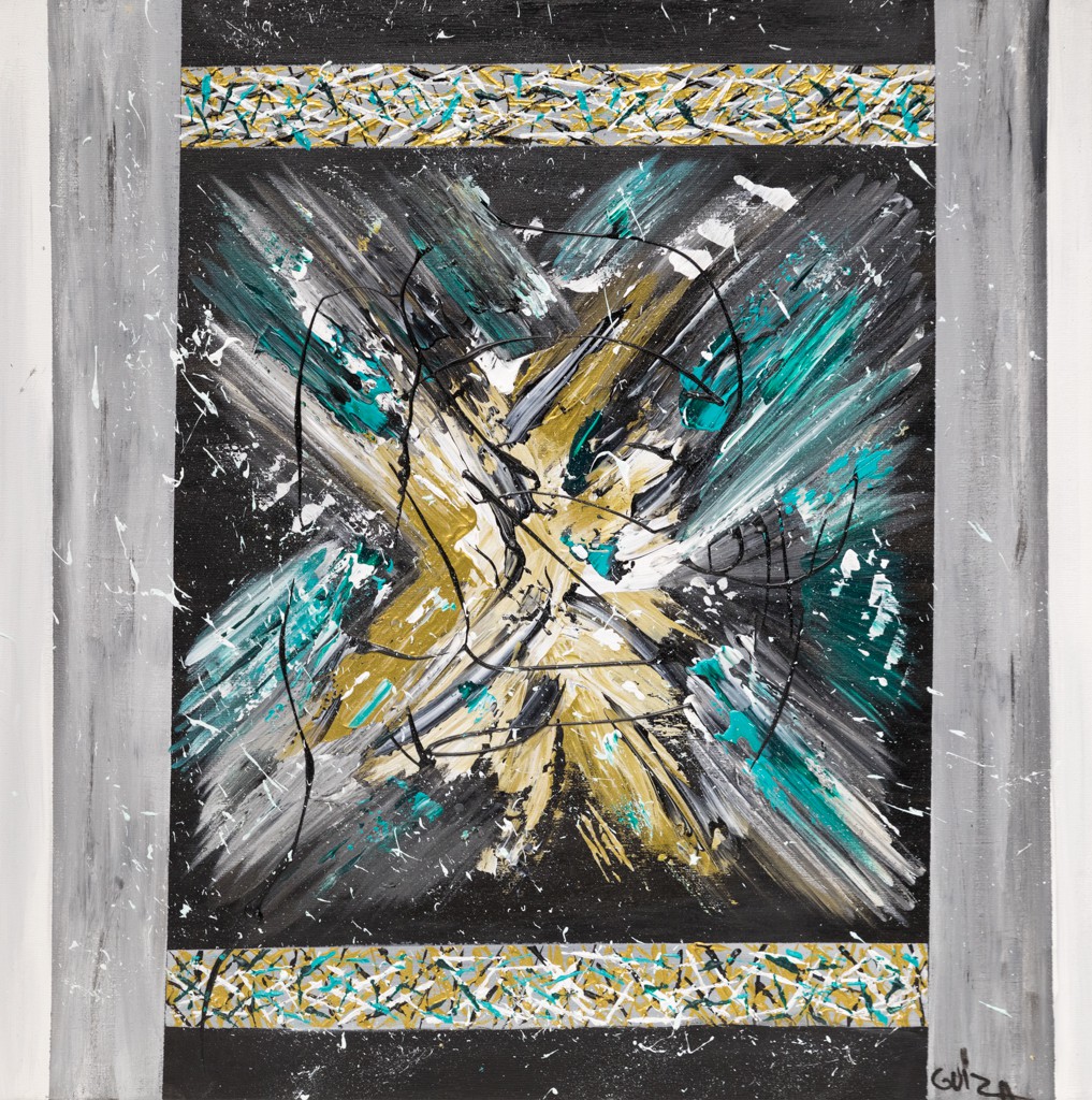 Ouiza Hamoudi, Sans titre - Série abstraction Ouiza Hamoudi, Sans titre - Série abstraction