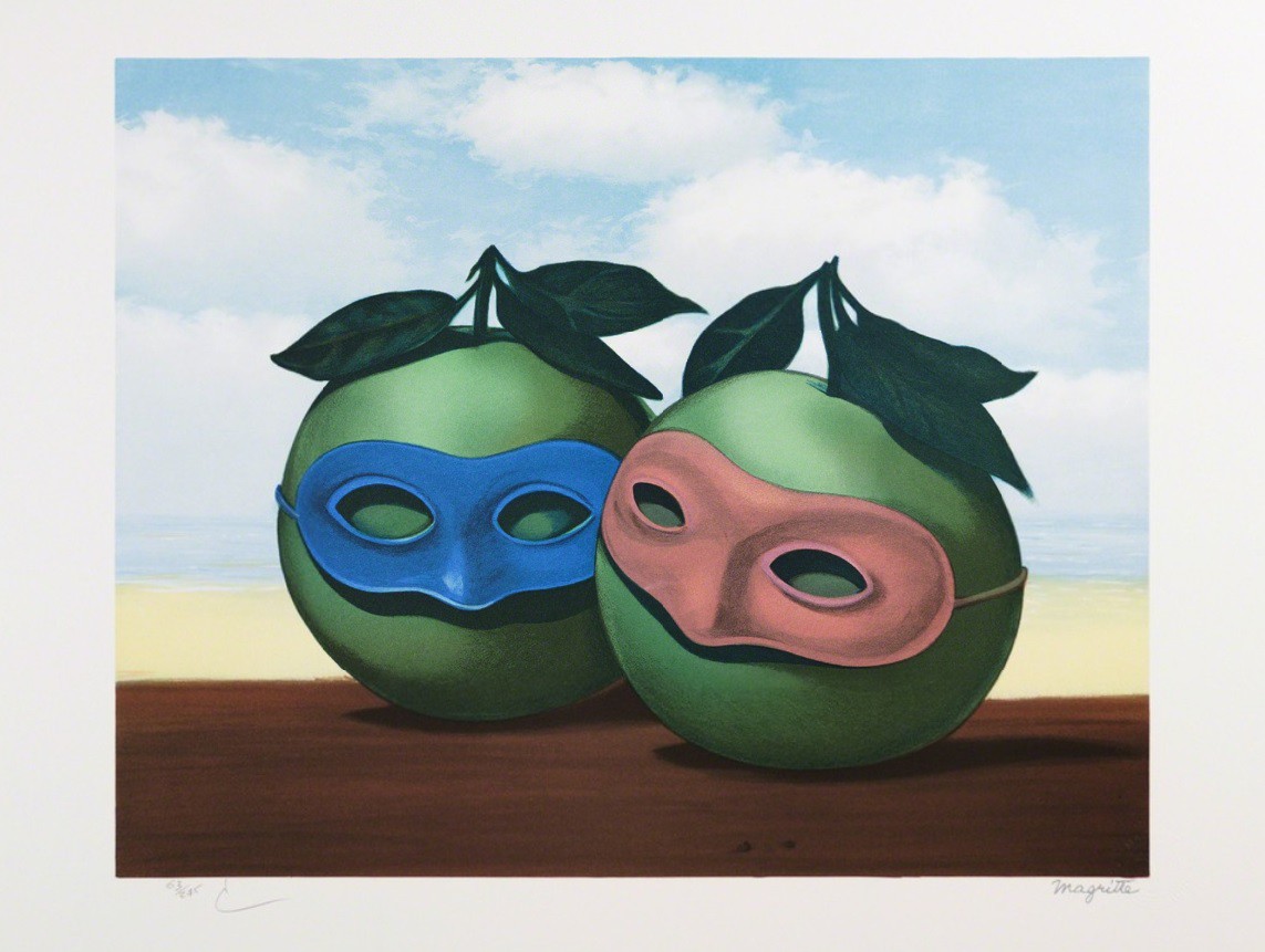 René Magritte, La Valse Hésitation René Magritte, La Valse Hésitation
