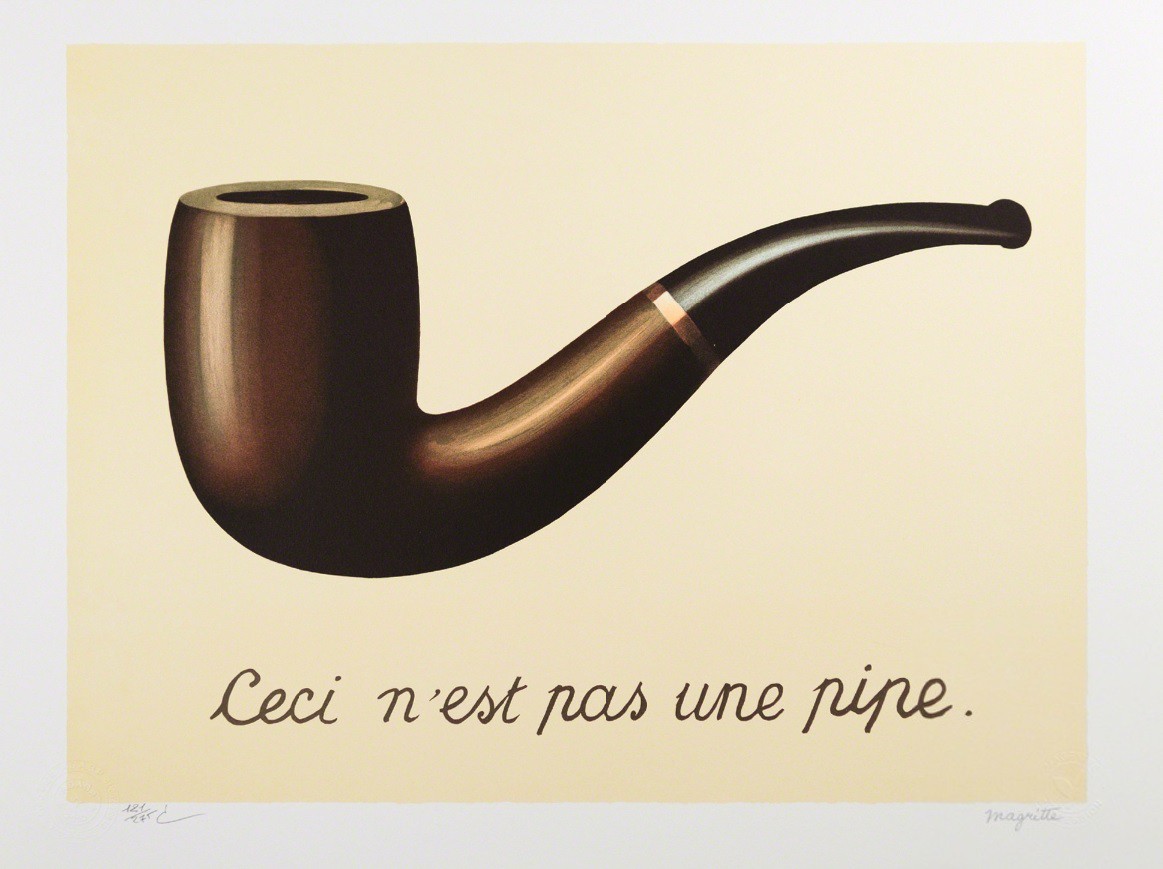 René Magritte, La Trahison des Images René Magritte, La Trahison des Images