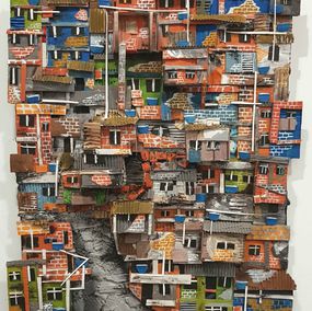 Gemälde, Favela Chic, Cleverson de Oliveira