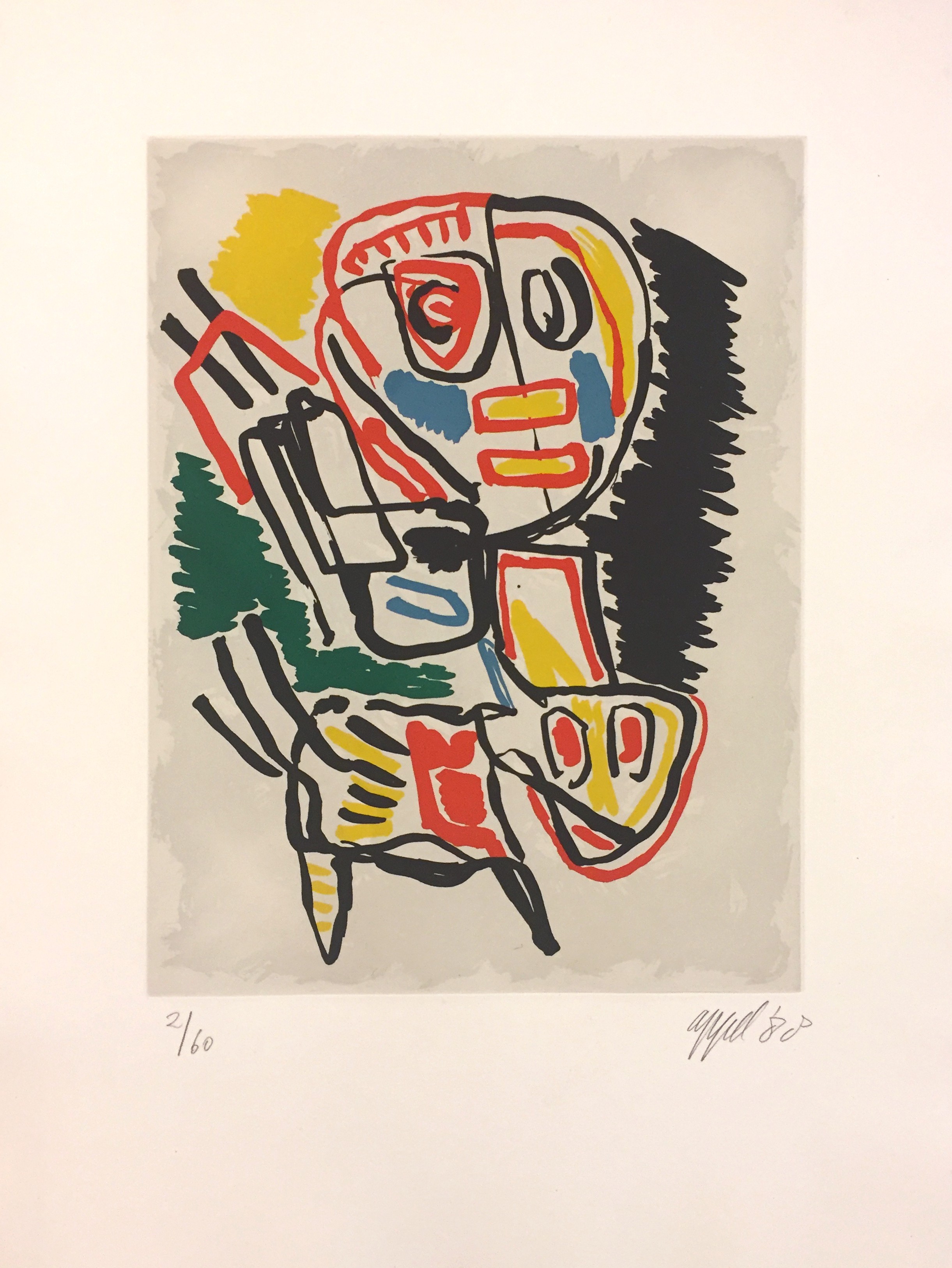 Karel Appel, Sans titre 1 Karel Appel, Sans titre 1