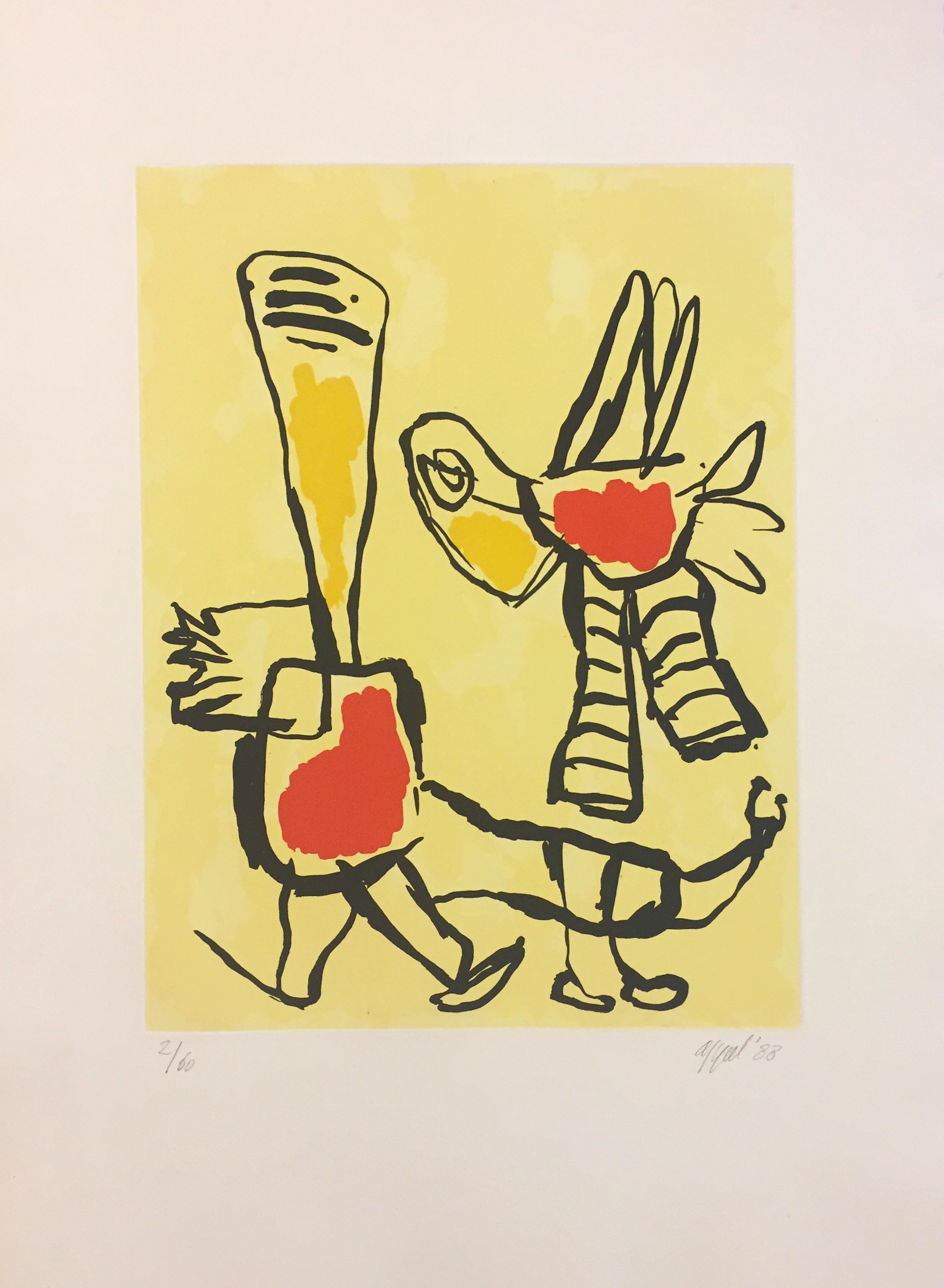 Karel Appel, Sans titre 2 Karel Appel, Sans titre 2