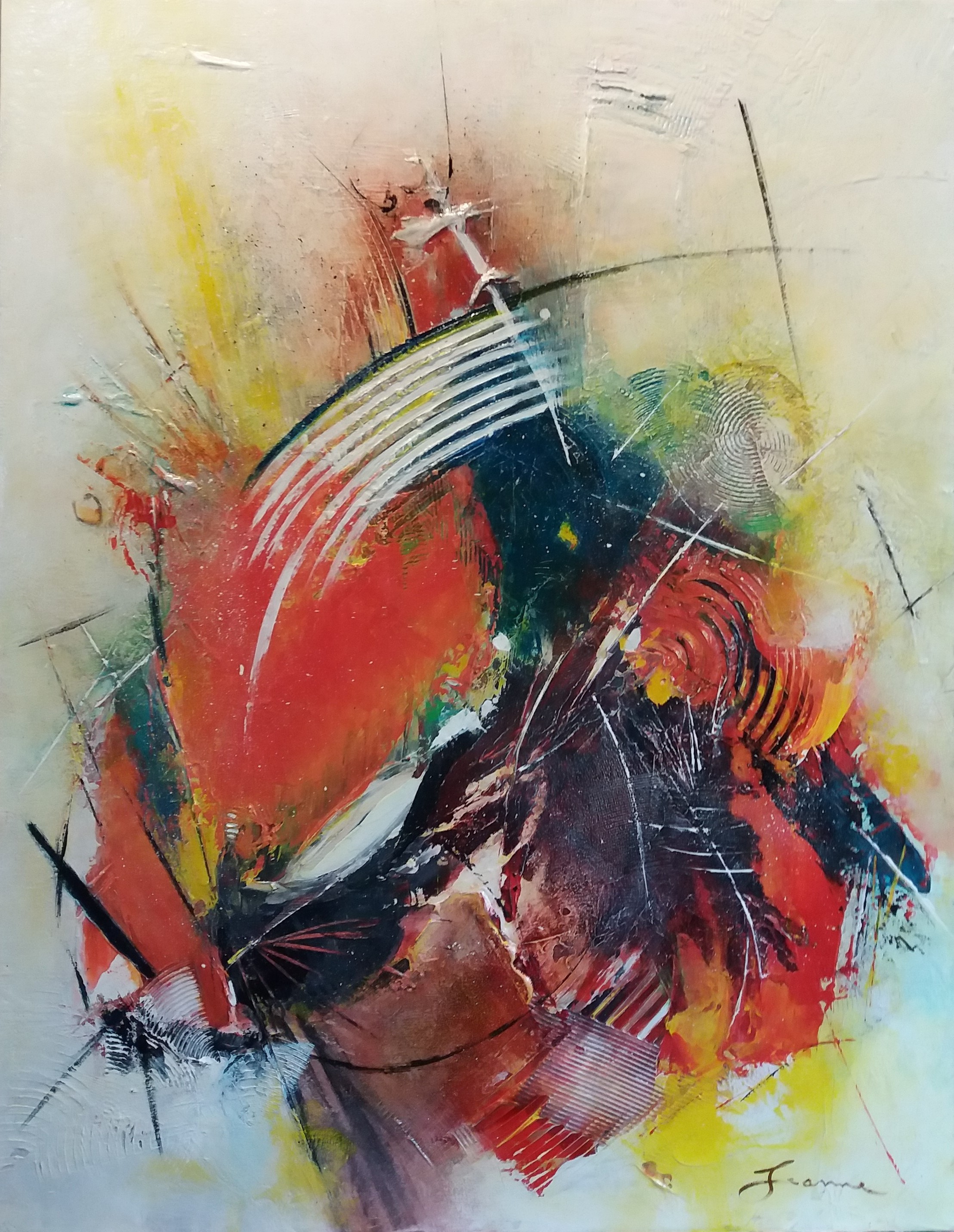 Jeanne, Ref 31-19 - Composition n° 4 Jeanne, Ref 31-19 - Composition n° 4