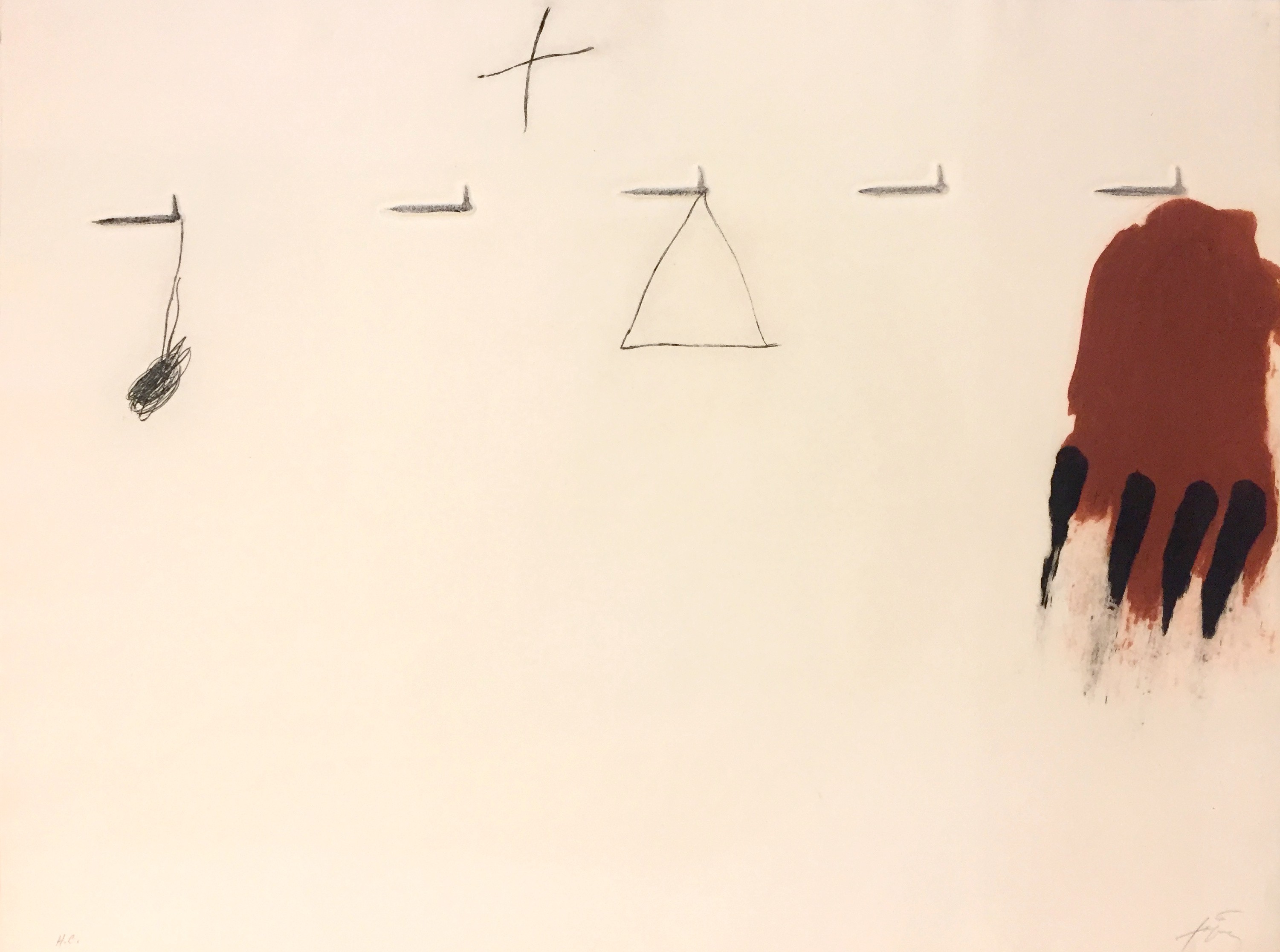 Antoni Tapies, Claus i ditades Antoni Tapies, Claus i ditades