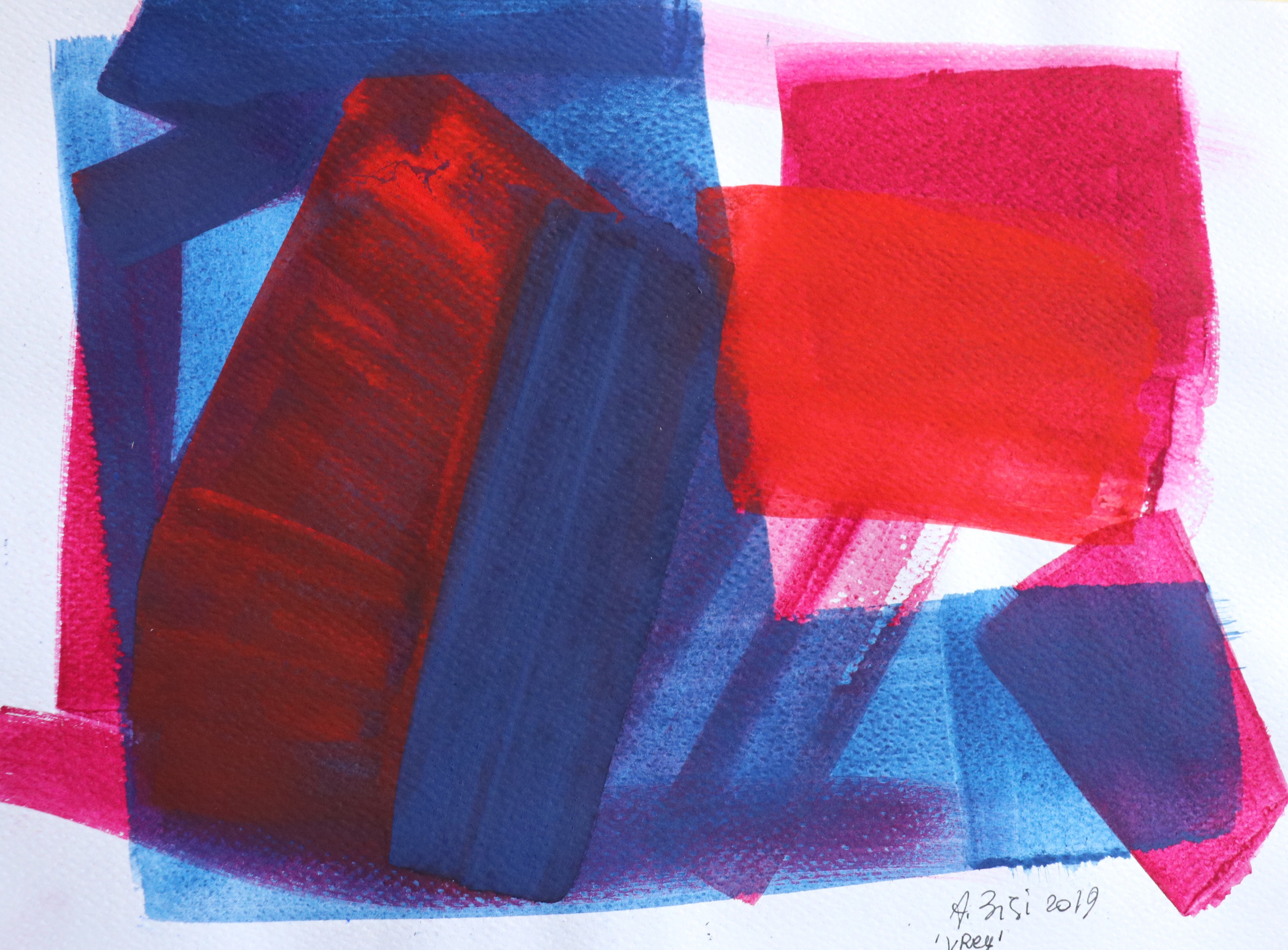 Alessandra Bisi, Vrey (red and blue collection) Alessandra Bisi, Vrey (red and blue collection)
