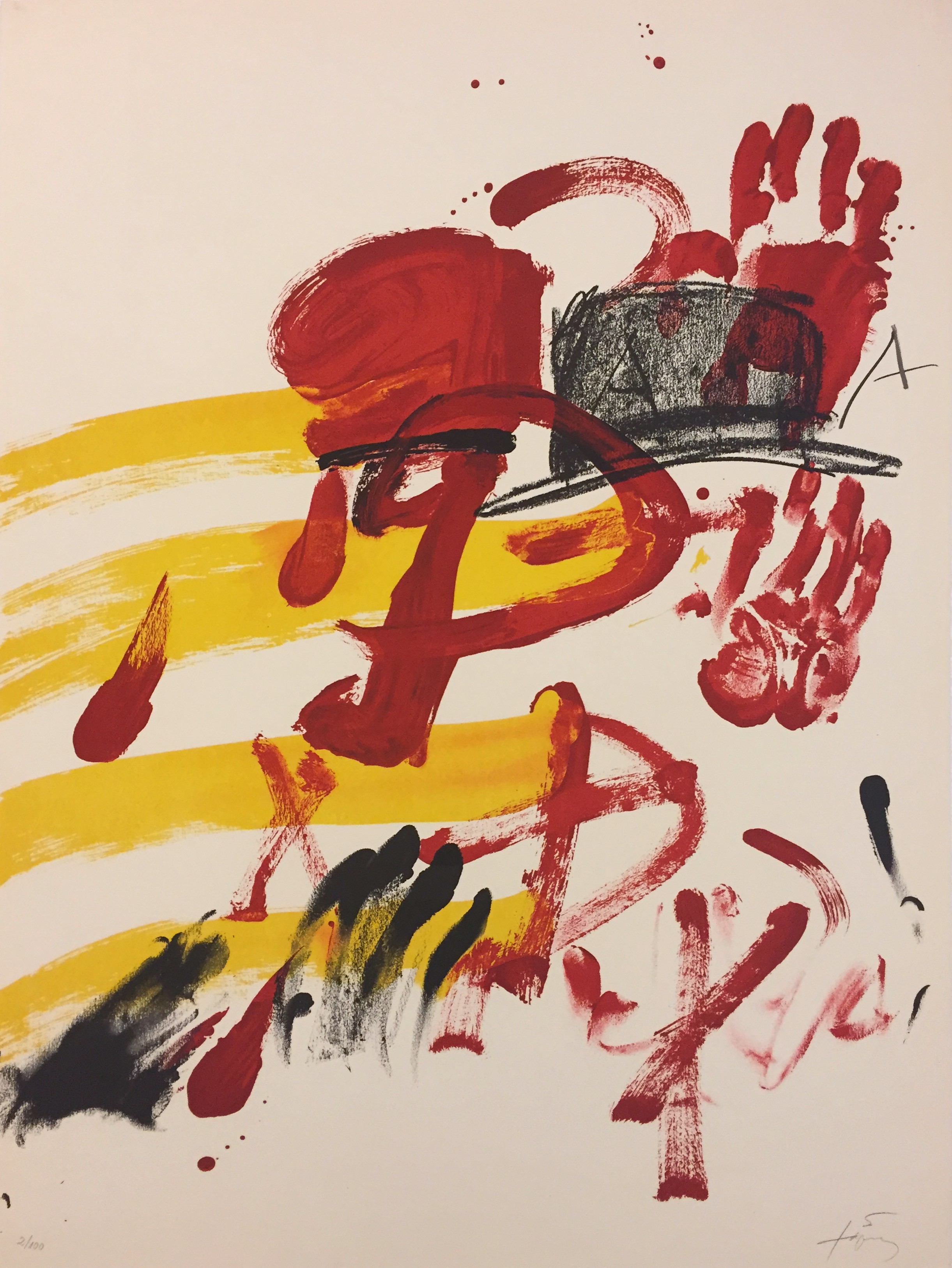 Antoni Tapies, Sans titre Antoni Tapies, Sans titre