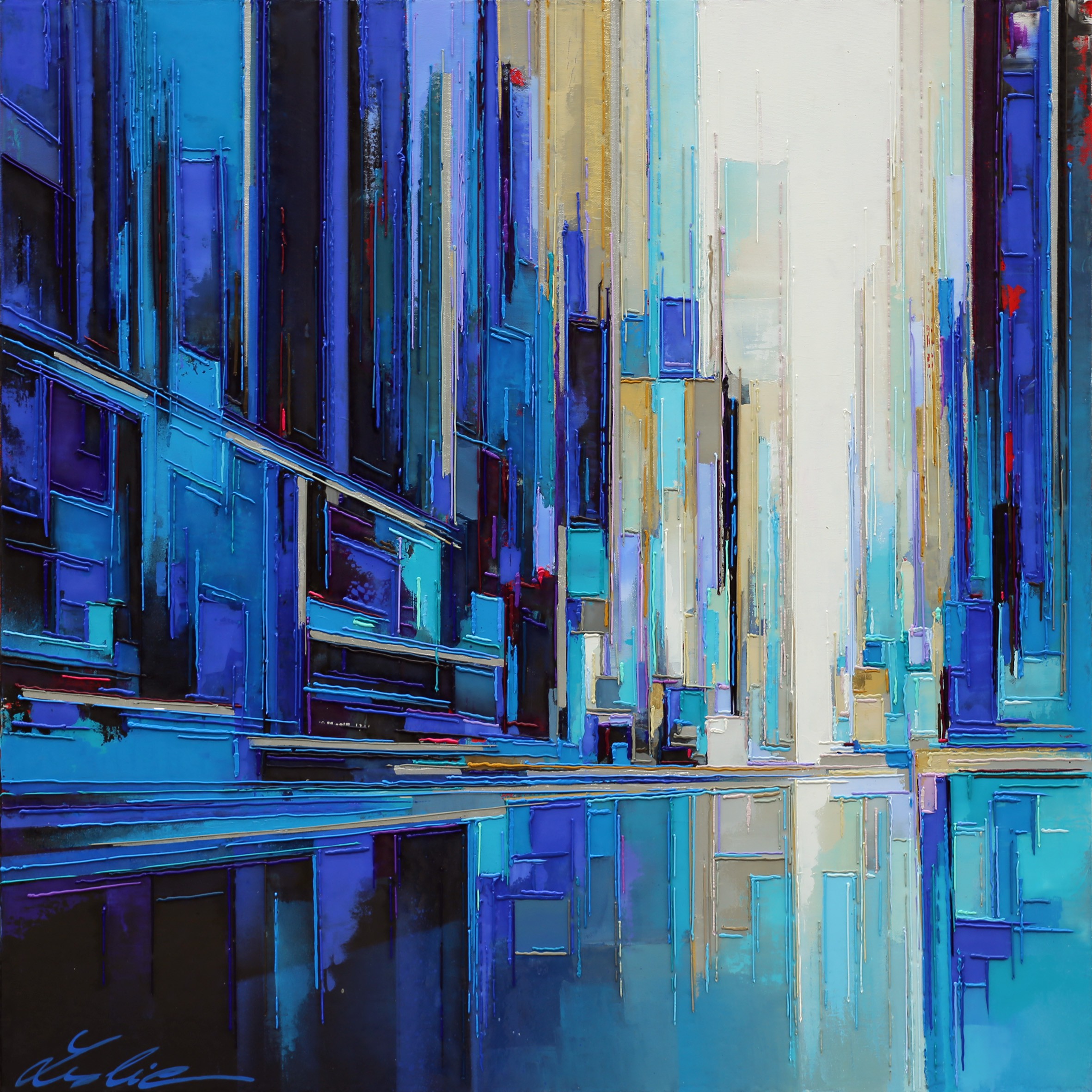 Leslie Berthet Laval, N°1 Blue City Leslie Berthet Laval, N°1 Blue City