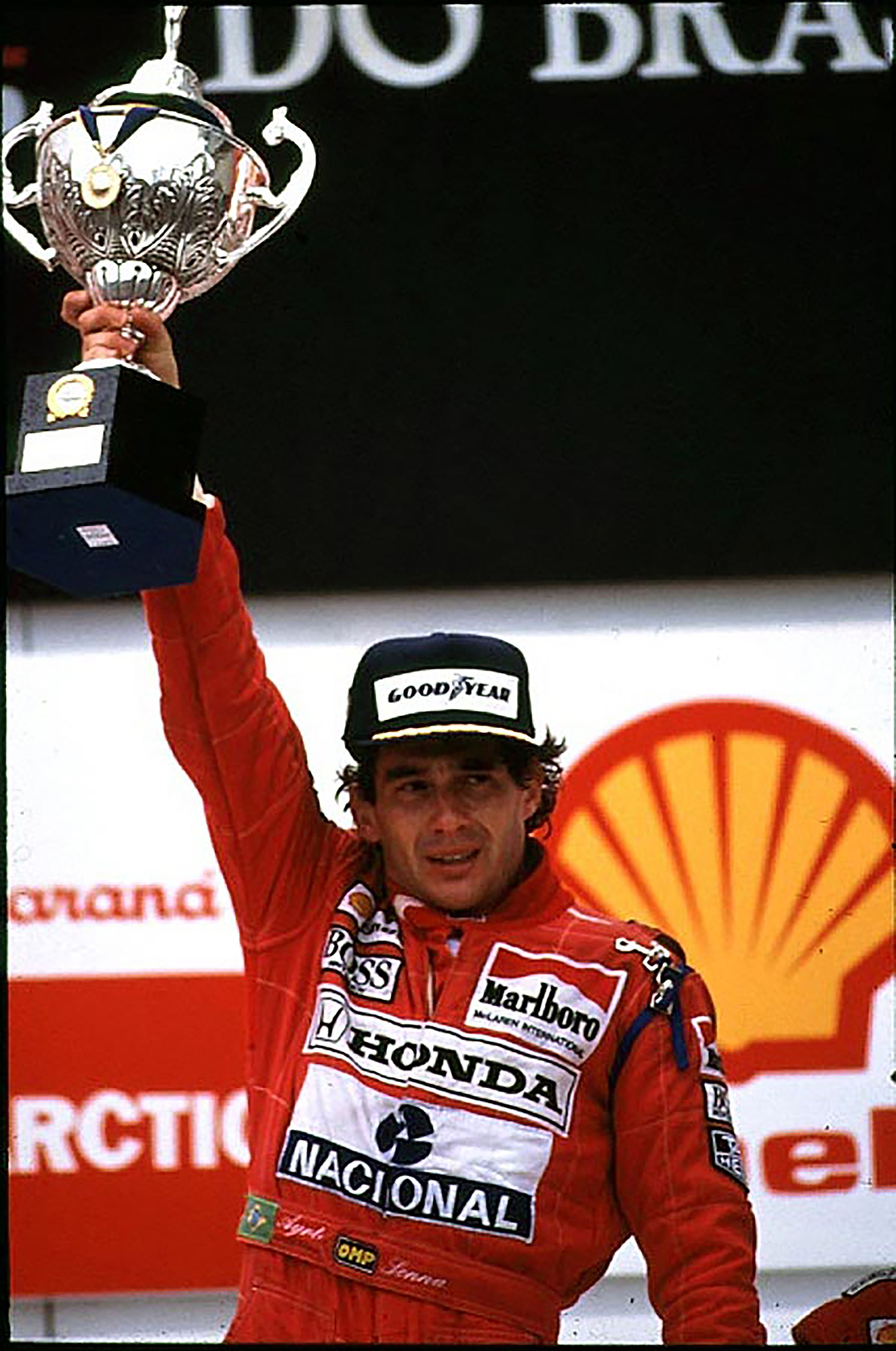 Dominique Leroy, Ayrton Senna Brésil 1992 vainqueur Dominique Leroy, Ayrton Senna Brésil 1992 vainqueur