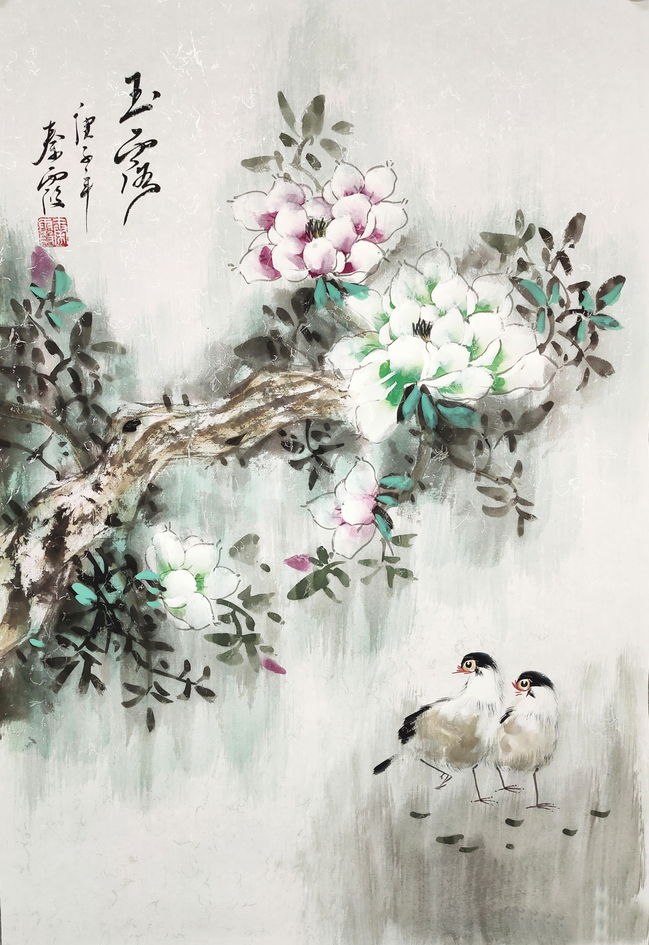 Xia Qin, Fleurs et oiseaux 10 Xia Qin, Fleurs et oiseaux 10