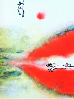 Painting, Rêve printanier 2, Sounya Whang