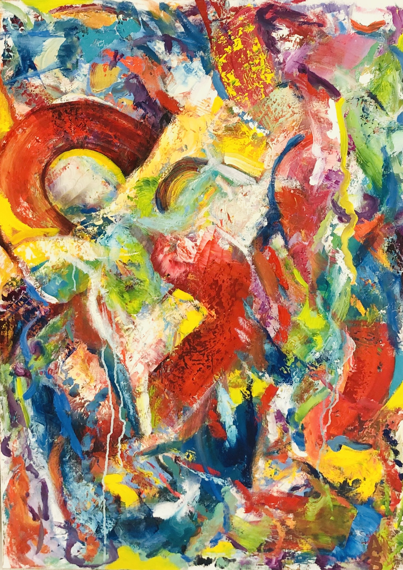 Anne Scandella, Méandres - série Abstraction Anne Scandella, Méandres - série Abstraction