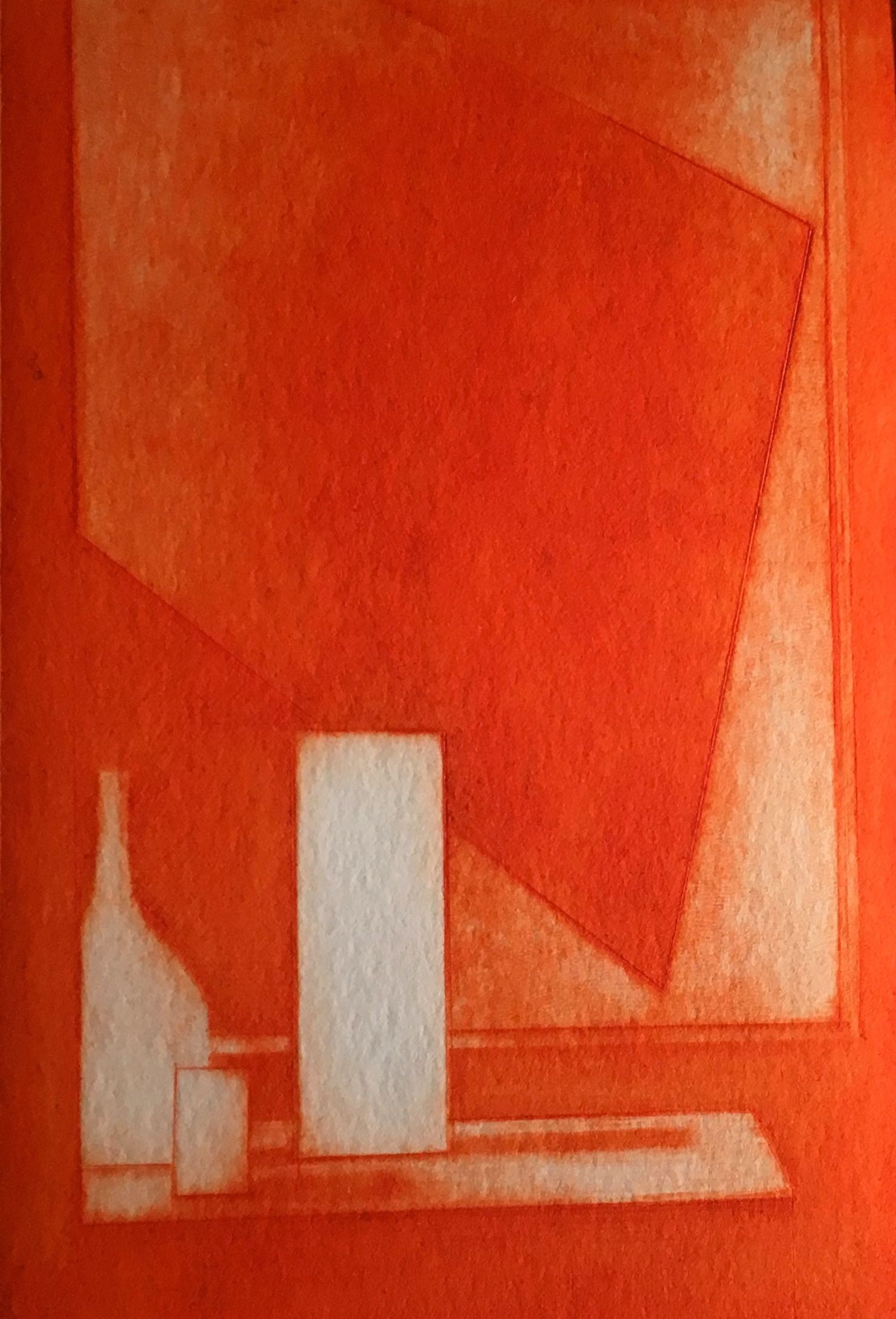 John Dowdridge, 1993 Red Still life with Malevich Rouge John Dowdridge, 1993 Red Still life with Malevich Rouge