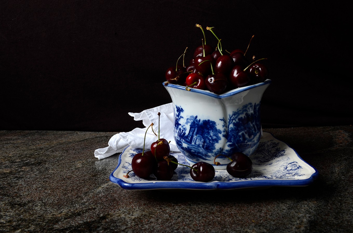 Dora Franco, Cerezas. From the bodegon series Dora Franco, Cerezas. From the bodegon series