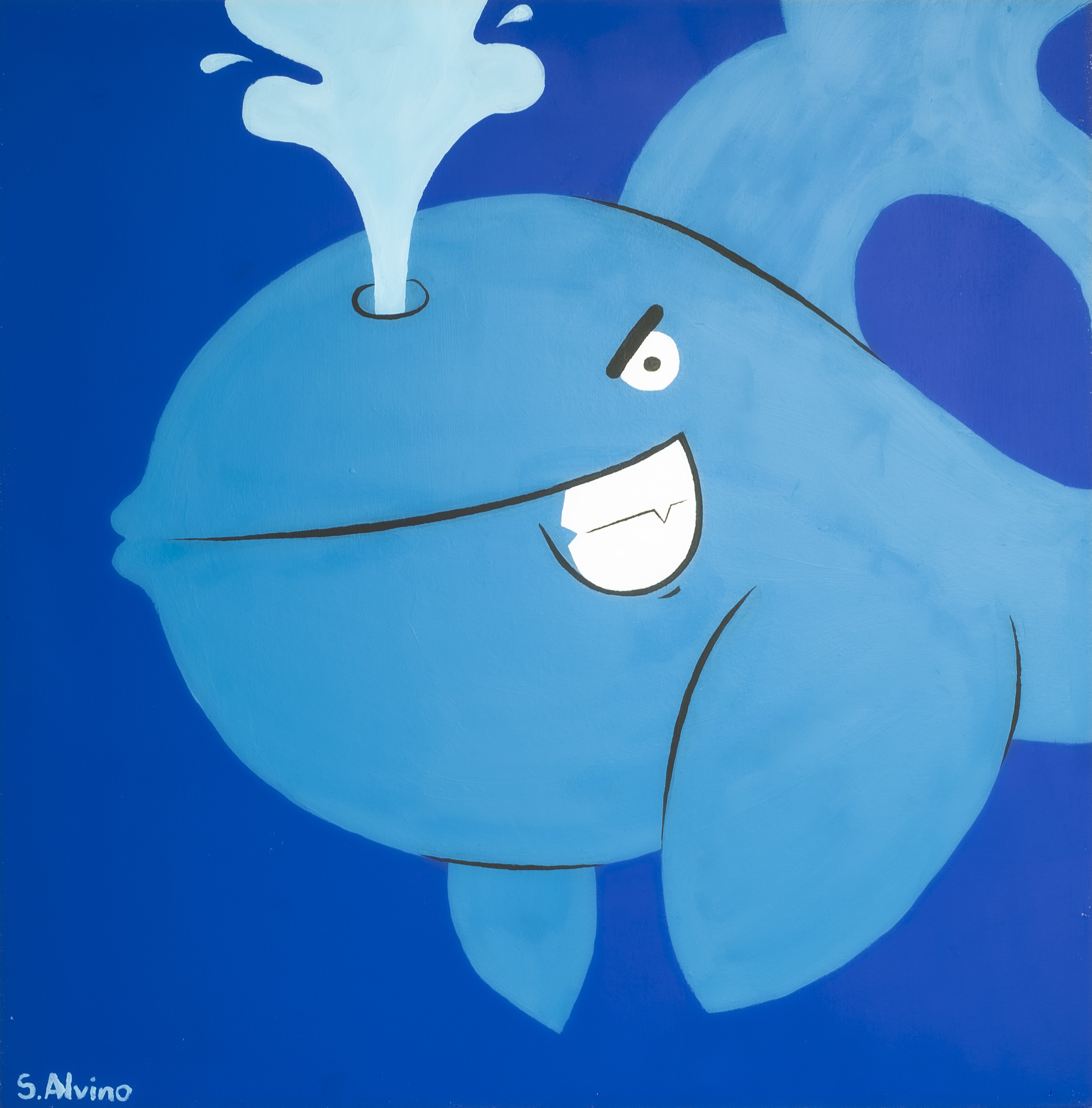 Stefano Alvino, Balena (whale) Stefano Alvino, Balena (whale)