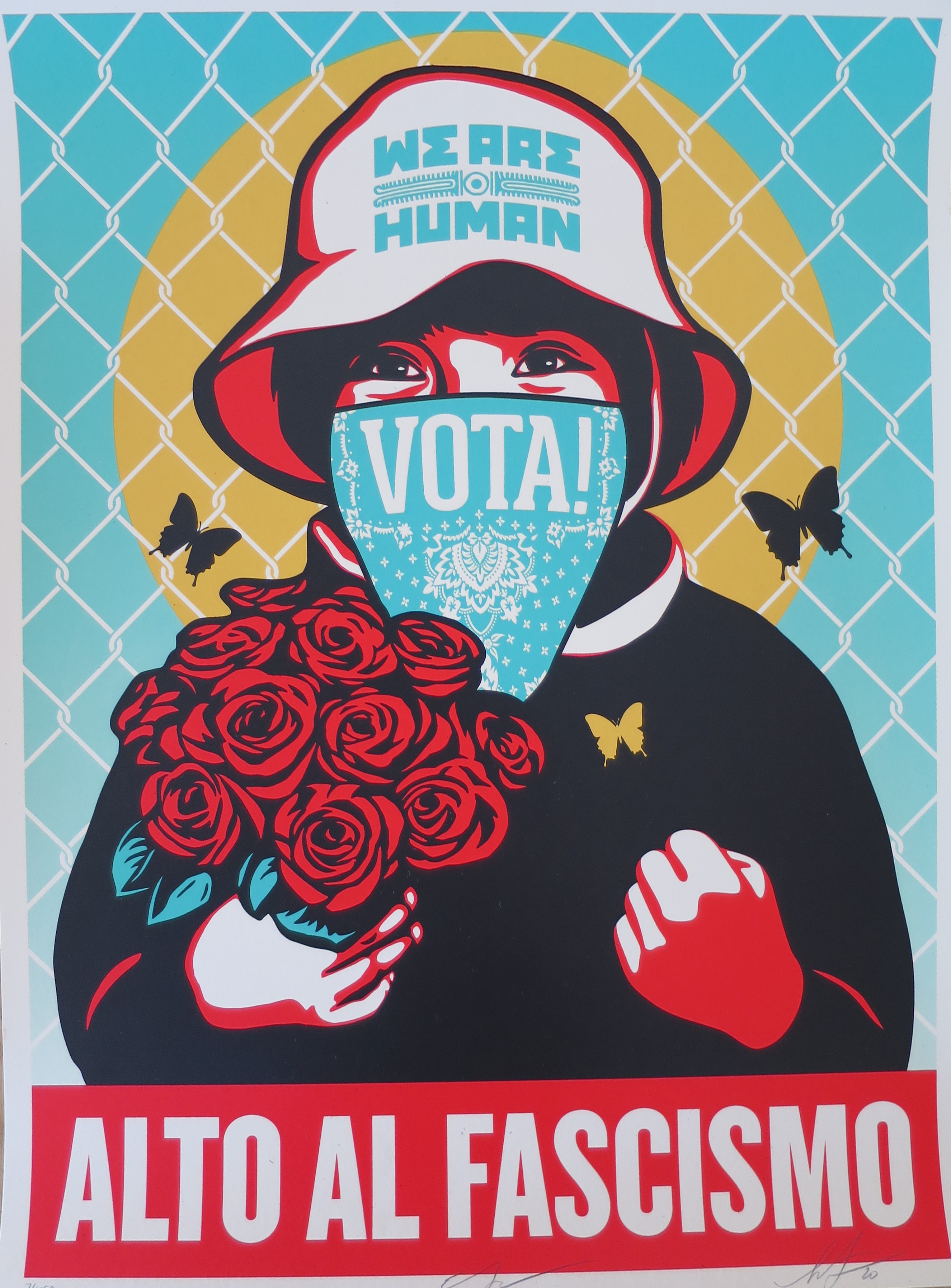 Shepard Fairey (Obey), Alto Al Fascism Shepard Fairey (Obey), Alto Al Fascism