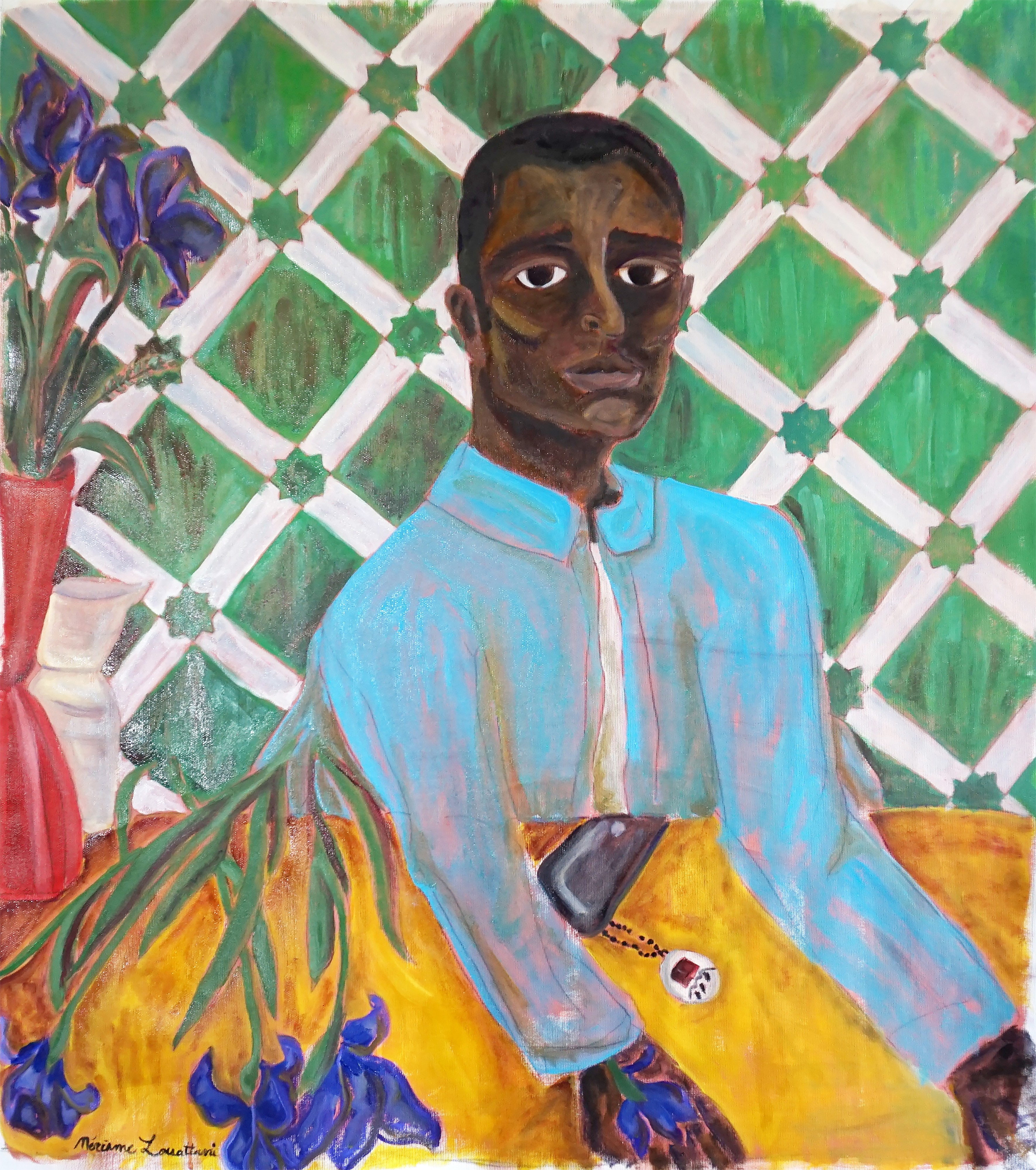 Meriame Louattani, Attente et iris Meriame Louattani, Attente et iris