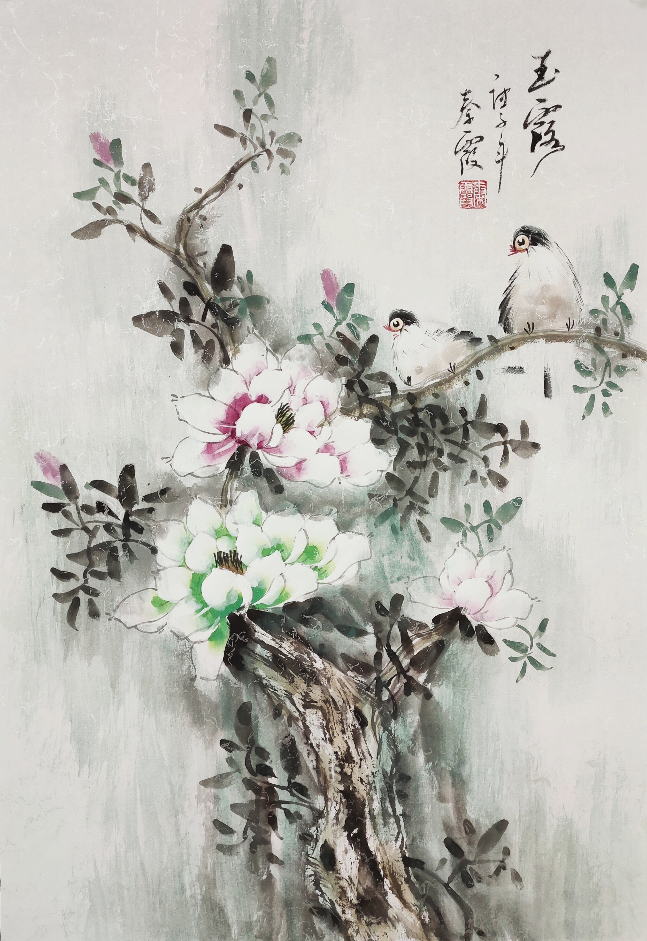 Xia Qin, Fleurs et oiseaux 12 Xia Qin, Fleurs et oiseaux 12