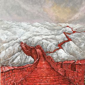 Painting, La Grande Muraille, Rody Iliesco
