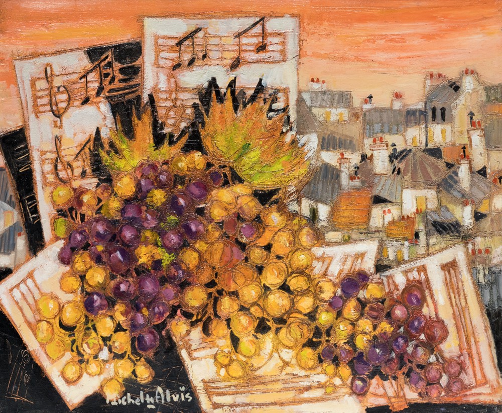 Michel de Alvis, Automne à Paris Série La Ville Michel de Alvis, Automne à Paris Série La Ville