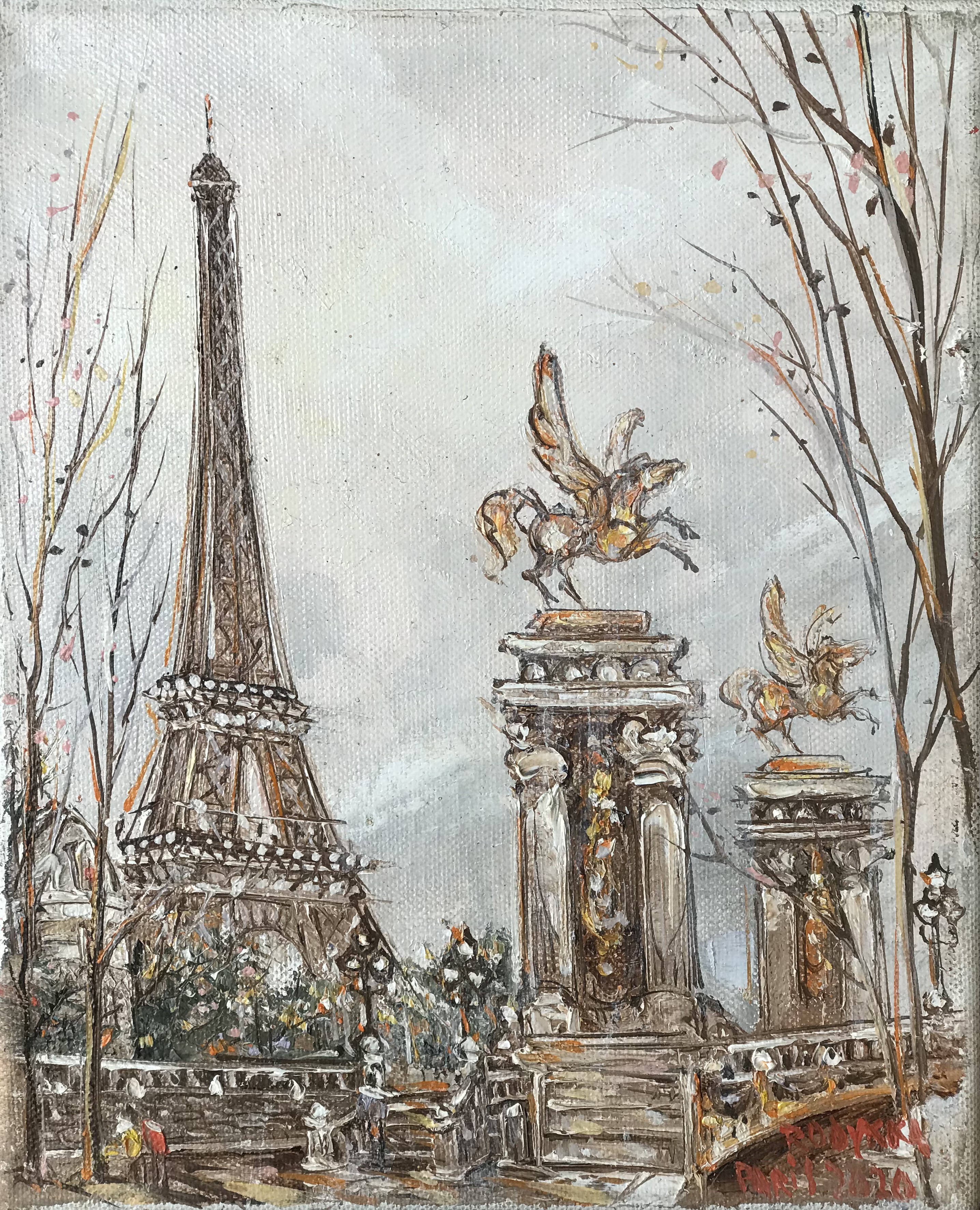 La Tour Eiffel - Paris Illustration